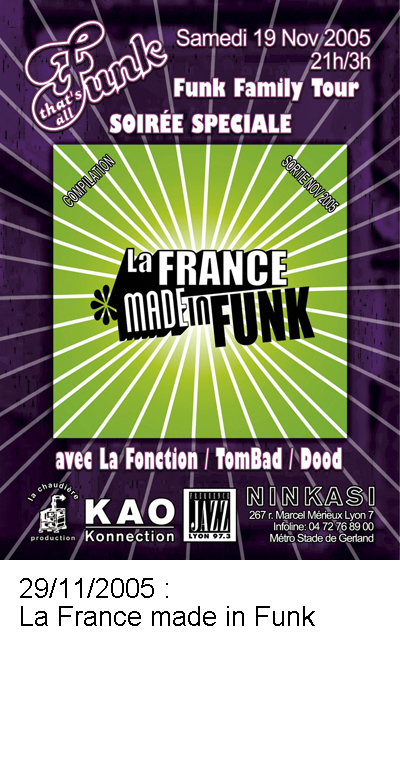 La France made in Funk